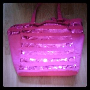 VS Summer Time Sequin Tote Bag